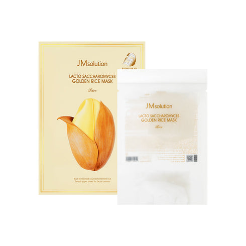 JMsolution Lacto Saccharomyces Golden Rice Extracted Mask 10 Sheets
