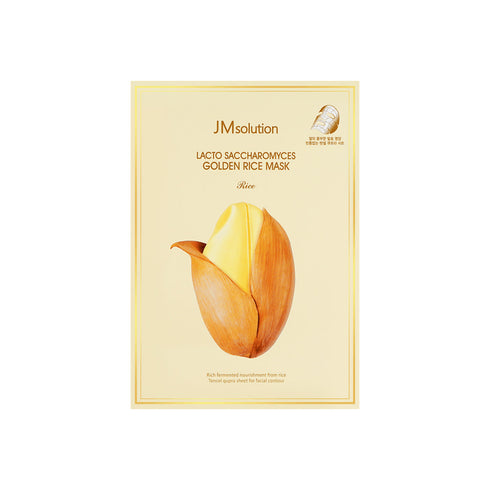 JMsolution Lacto Saccharomyces Golden Rice Extracted Mask 10 Sheets