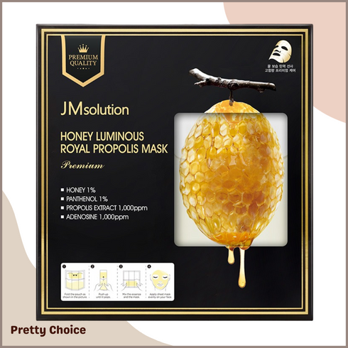 JMsolution Honey Royal Propolis Mask Premium 5 Pack