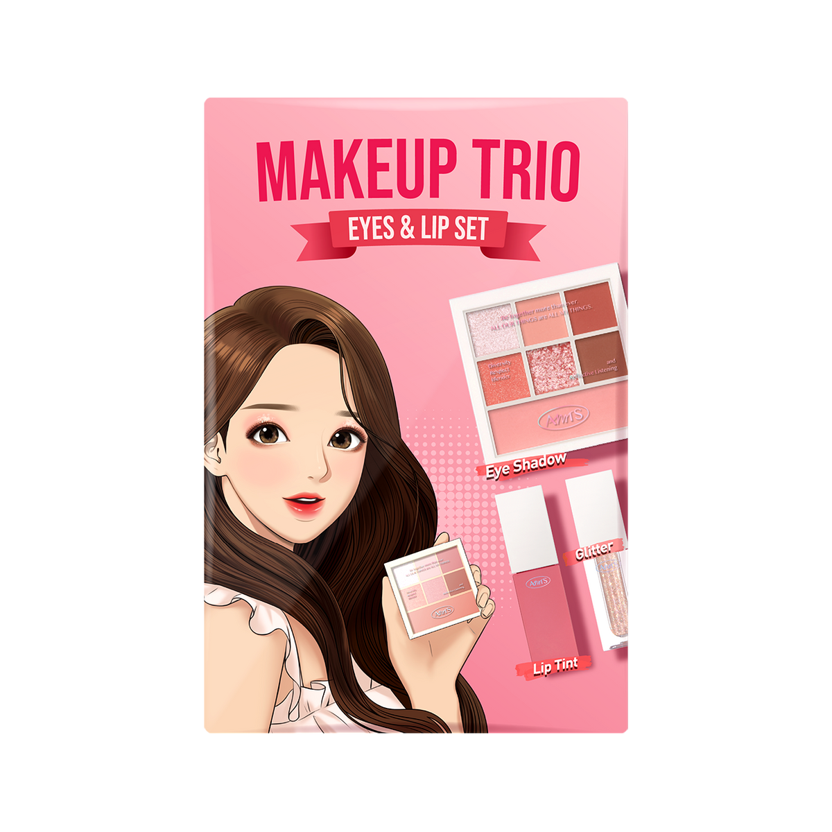 True Beauty Lip, Glitter, Eyeshadow [Some Love] – GoSelly Beauty